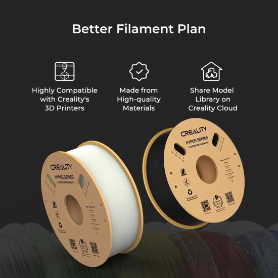 فیلامنت Creality 4KG Value Pack Hyper PLA 3D Printing Filament