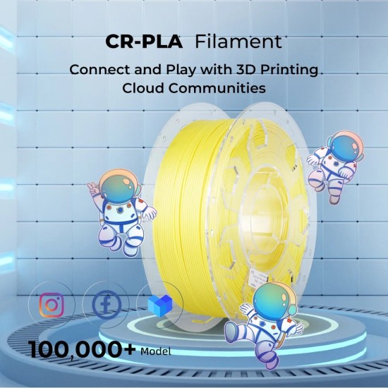 فیلامنت Creality CR 1.75mm PLA 3D Printing Filament 1kg