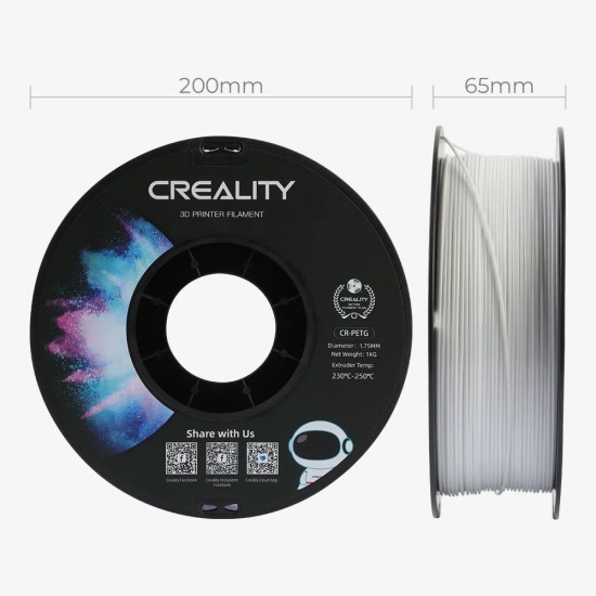 فیلامنت Creality CR PETG 1.75mm 3D Printing Filament 1kg