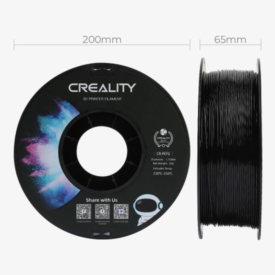 فیلامنت Creality CR PETG 1.75mm 3D Printing Filament 1kg