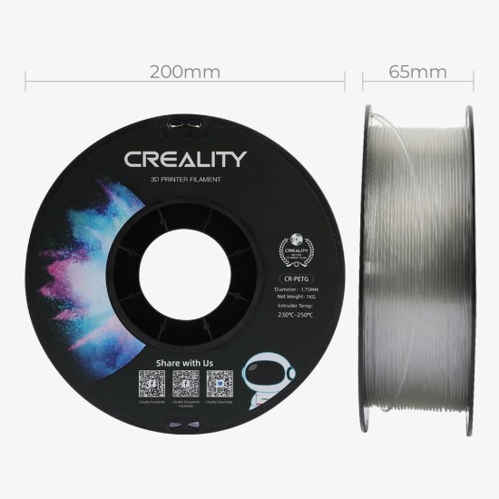 فیلامنت Creality CR PETG 1.75mm 3D Printing Filament 1kg