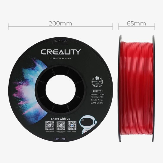فیلامنت Creality CR PETG 1.75mm 3D Printing Filament 1kg