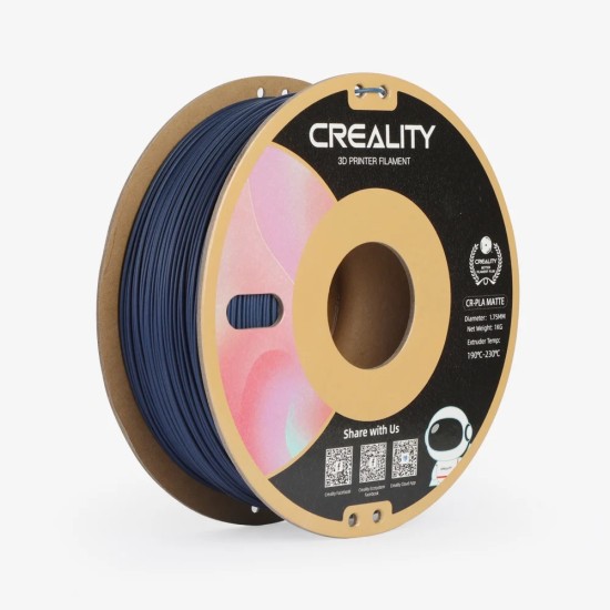 فیلامنت Creality CR-PLA Matte 1.75mm PLA 3D Printing Filament 1kg