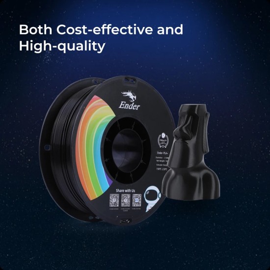 فیلامنت Creality Ender 1.75mm PLA+ 3D Printing Filament 1kg