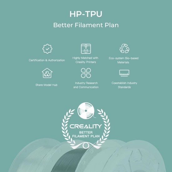 فیلامنت Creality HP-TPU 3D Printer Filament 1.75mm 1kg