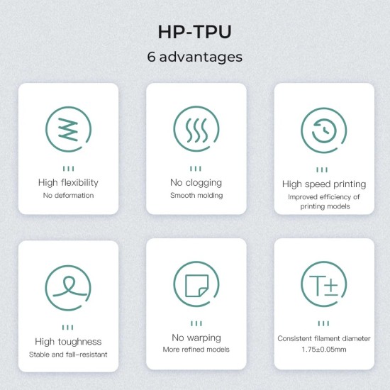 فیلامنت Creality HP-TPU 3D Printer Filament 1.75mm 1kg