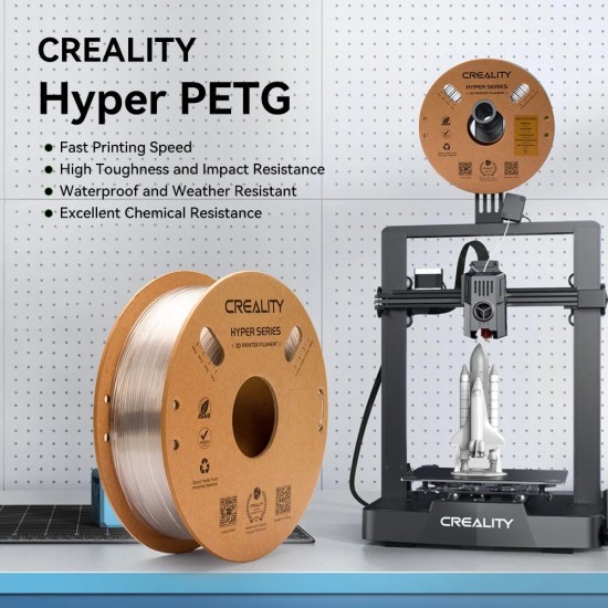 فیلامنت Creality Hyper Series PETG 3D Printing Filament 1kg