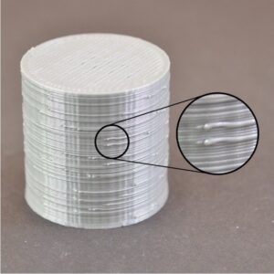 حباب روی قطعه(لک زدگی یا سوراخ روی قطعه)
